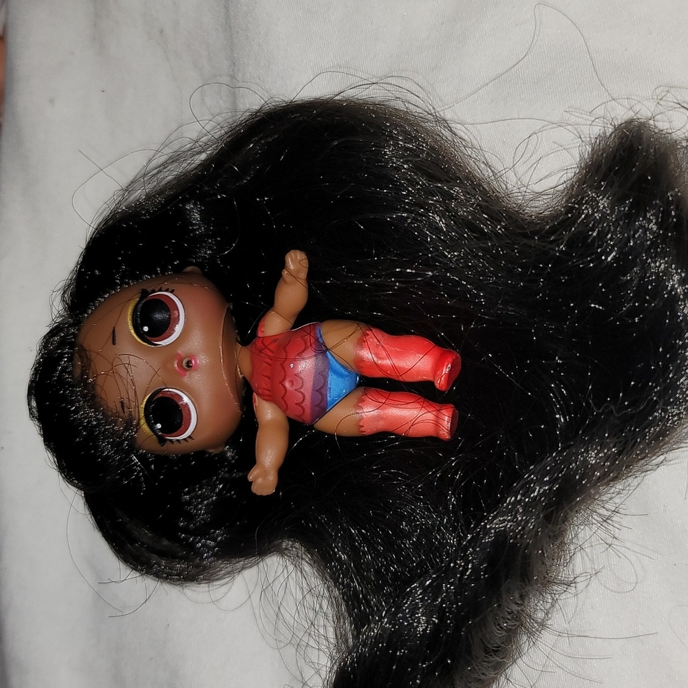 LOL REMIX Hair Flip Brunette Doll Character
